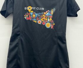 T-shirt Nera Ego Fit Club