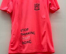 T-shirt Rosa Ego Fit Club