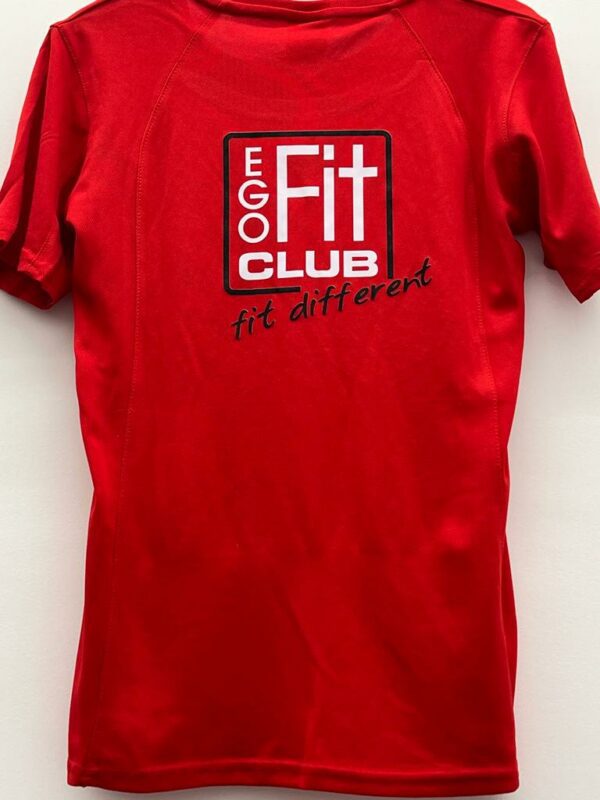 T-shirt Rossa Ego Fit Club