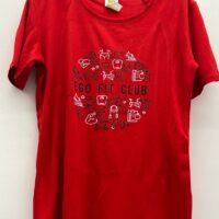 T-shirt Rossa Ego Fit Club 2
