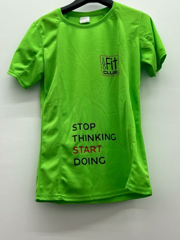 T-shirt Verde Ego Fit Club 2